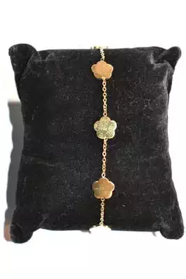 Bracelet Fleur Or